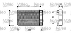 KALORIFER RADYATORU MERCEDES W203 CL203 S203 C209 A209 R230-VALEO 812321-A2038300161