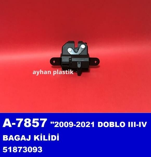 BAGAJ KİLİDİ DOBLO III-IV 2009-2021-AYHAN A7857-51873093