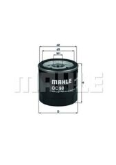 YAĞ FİLTRESİ ASTRA-CORSA-VECTRA-OMEGA-KADETT OPEL TÜM MOD. 86-02-MAHLE OC90OF-650104-650381-650401-95509857