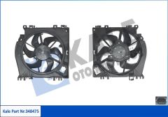 FAN GRUBU RENAULT CLIO-MODUS-GRAND MODUS-TWINGO II 1.2-1.6 16V 1.5DCI 04 NISSAN MICRA III-NOTE 1.5DC I 06 200W 12V DAVLUMBAZLI FAN MOTORU-KALE 387240-21481AY610-7701059785-7701059786