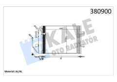 KLIMA RADYATORU MERCEDES A-CLASS W168 97 04-KALE 380900-A1685000454
