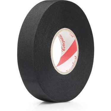 COROPLAST 8551 TÜYLÜ BEZ BANT SİYAH ALEV GECİKTİRİCİ ÖZELLİĞİNDE 19MMx15M 10 luk-AFT 8140