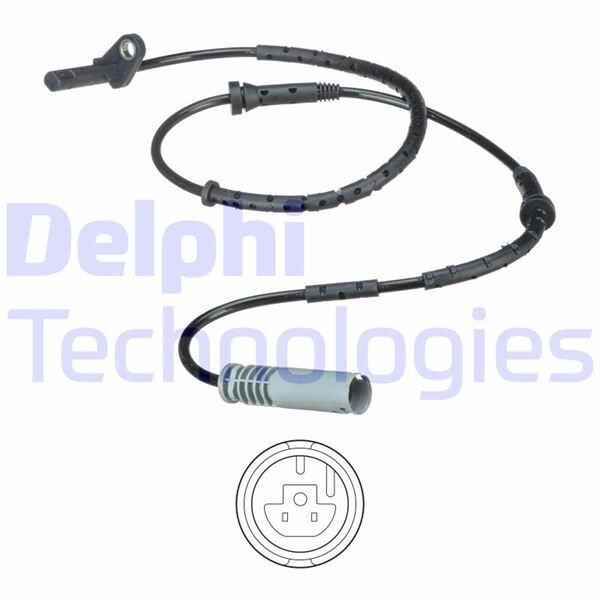ABS HIZ SENSORU ARKA SAG SOL BMW E65 E66-DELPHI SS20548-34526758290-34526771709