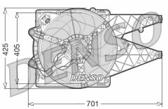 FAN MOTORU DOBLO 1.3 JTD 09-DENSO DER09100-51821155