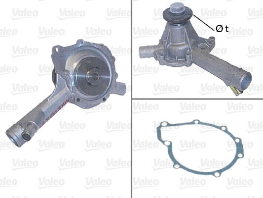 DEVIRDAIM POMPASI MERCEDES M111 W202 S202 C208 A208 W210 S210 R170 W163-VALEO 506660-A1112002301