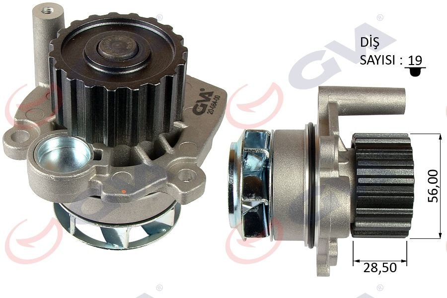 DEVİRDAİM GOLF IV-BORA-OCTAVIA-LEON-CORDOBA-A3 98-04 1.9 TDI AGR-ALH-GVA 5275244-038121011A-038121011AX-038121011AV