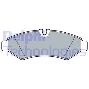 FREN BALATASI ARKA MERCEDES SPRINTER B907 B910 18 TEK TEKER-DELPHI LP3549-A9104203700