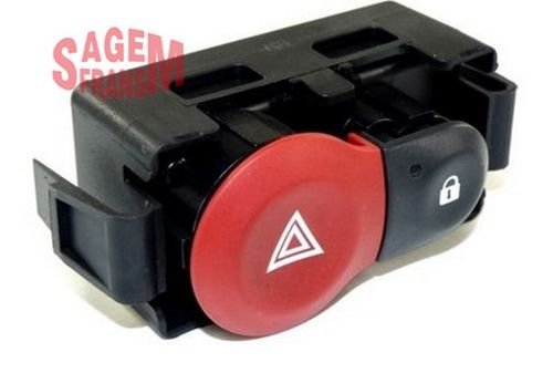 DÖRTLÜ FLAŞÖR ANAHTARI MERKEZİ KİLİT CLIO II-SAGEM-252103766R-8200214896