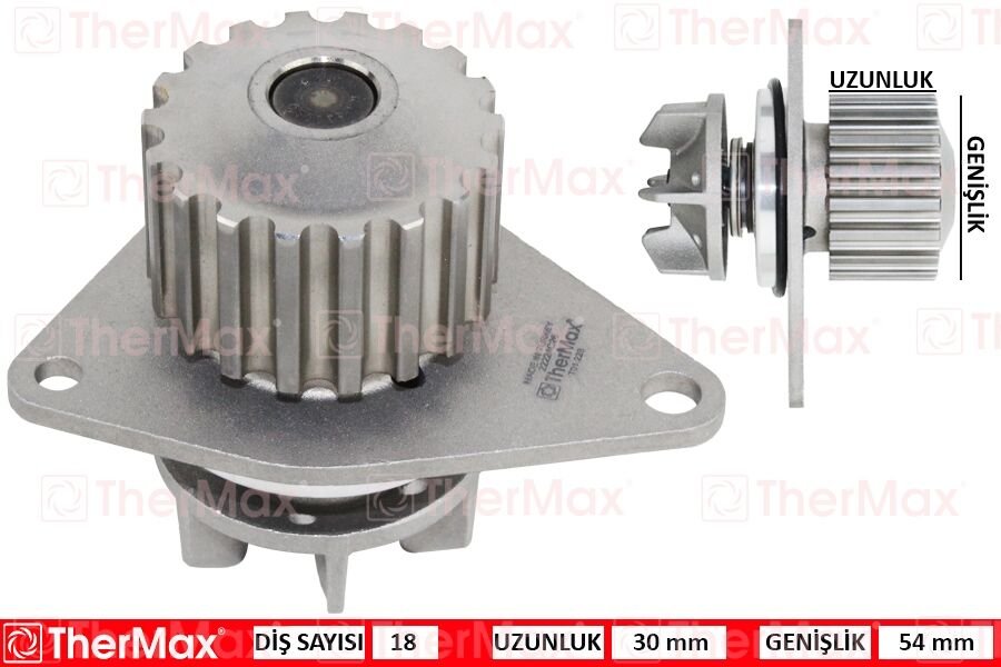 DEVİRDAİM C2-C3-C4-206-207-307 1.4 16V PA941-THERMAX T01.228-1201.G2-1609417180-1623095980