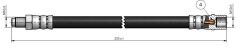 FREN HORTUMU ARKA MERCEDES W168 W169 W245 W414-CAVO C900676A-A1684280635