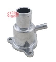 TERMOSTAT YUVASI CLIO - KANGOO MEGANE - LOGAN 1.4 - 1.6 METAL BORULU-SAGEM-7700869797