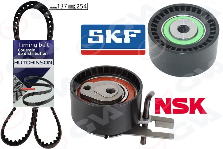 EKSANTRİK GERGİ KİTİ P206-P207-P307-P308-P407-P3008-EXPERT-PARTNER-BERLINGO-JUMPY-C2-C3-C4-C5- XSARA-FOCUS II-FIESTA V-VI VOLVO S40-C30-V50-FIAT SCUDO EURO4 1.6 HDI-TDCİ-GVA 59T4315H-0831.V4-3M5Q8A615CA-9467565880