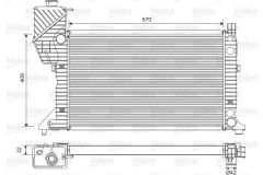MOTOR SU RADYATORU MERCEDES SPRINTER B901 B904 96 06-VALEO 730229-A9015001800