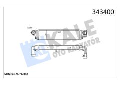 TURBO RADYATORU BMW E46 M47 M57 99 03-KALE 343400-17512246795