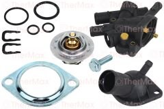 TERMOSTAT KOMPLE KNG-MGN-CLIO II-LGN 1.9 DZL SENSÖR DELİKLİ 6320.89 02.166-THERMAX T02.166-7701474249-7700866731