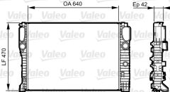 MOTOR SU RADYATORU MERCEDES C219 W211 S211-VALEO 732855-A2115003202