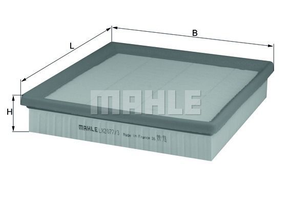 HAVA FILTRESI BMW F30 F20 F32 F34 F36-MAHLE LX2077.3-13718507320