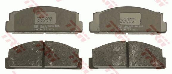 ÖN BALATA M131 DKŞ-S-SL-SLX-M124-SERÇE-TRW GDB106-4236412-4174992
