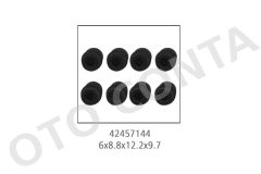 SUBAP KEÇESİ P206-P307 2.0 HDİ TAKIM 8 ADET 6X8.8X12.2X9.7MM DW10-OTOCONTA 42457144-0956.38