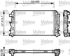 MOTOR SU RADYATORU MERCEDES SPRINTER B906 06-VALEO 735089-A9065001402