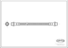 FREN HORTUMU ARKA MERCEDES SPRINTER B904 B905 . VW LT 28-46-CORTECO 19031221-A9044280435-2D0611775A