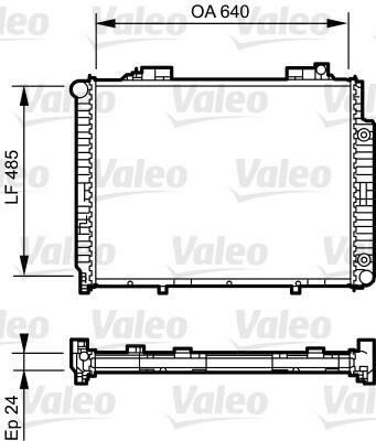 MOTOR SU RADYATORU MERCEDES E-CLASS W210 S210-VALEO 735231-A2105006503