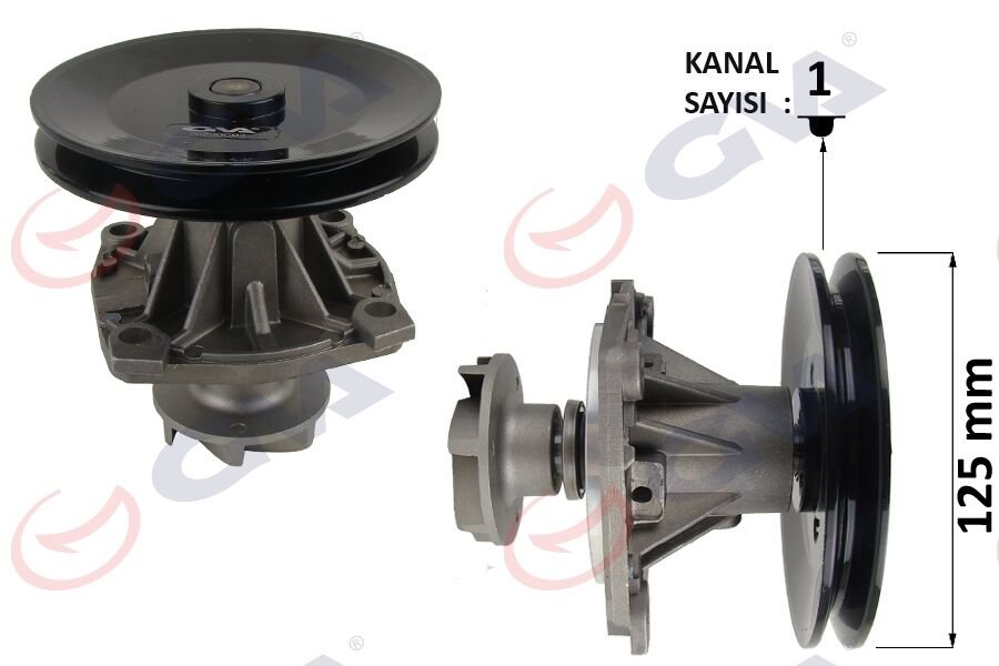 DEVİRDAİM TEMPRA 1.4-1.6 TİPO 1.4İE-1.4-1.6İE 87-95 UNO 1.4 89-92 SARI KASNAK-GVA 5226110-7784975-7719918-7691048