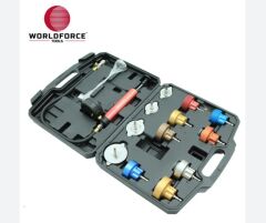 RADYATÖR TEST KİTİ 14 PARÇA 0-2.5BAR-WORLDFORCE 11002