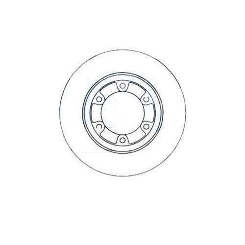 ÖN FREN AYNASI MAZDA PICK-UP B 2500 87-93 -PICK-UP E 2600 87 272x22x6DLxHAVALI-AUTO FD22135-UC8633251-UC8633251X