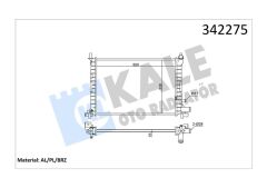 RADYATOR AC FIESTA 1.3 CVH 96 01-KALE 342275-96FB8005CC-