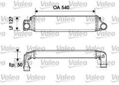 TURBO RADYATORU BMW E46 M47 M57 99 03-VALEO 817874-17512246795