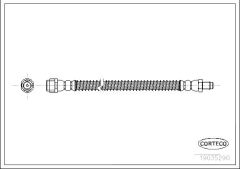 FREN HORTUMU ARKA MERCEDES S-CLASS W221 W222 C216 C217 A217-CORTECO 19035290-A2214200248
