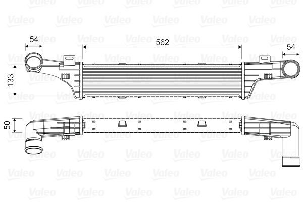 TURBOSARJ RADYATORU MERCEDES E-CLASS W210 S210-VALEO 817905-A2105000400