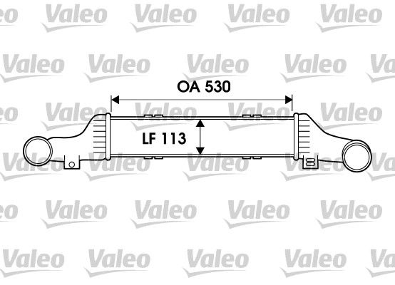 TURBOSARJ RADYATORU MERCEDES E-CLASS W210 S210-VALEO 817911-A2105002100