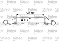 TURBOSARJ RADYATORU MERCEDES E-CLASS W210 S210-VALEO 817911-A2105002100