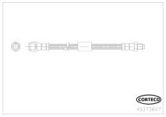 FREN HORTUMU ARKA MERCEDES W212 S212 C218 X218-CORTECO 49373607-A2124200448