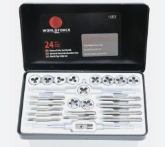 KILAVUZ PAFTA SETİ METRİK 24 PARÇA-WORLDFORCE 11375