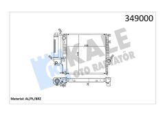 MOTOR SU RADYATORU MAN/SANZ KLIMALI BMW M40 M43 M50 M52 E30 E36-KALE 349000-17111728907