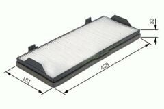 POLEN FİLTRESİ ATEGO I 1823-2633 -AXOR I-AXOR II- ECONIC CU4469-SARDES SC693-A9408350047-9408350047