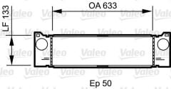 TURBOSARJ RADYATORU MERCEDES VITO W639 03-VALEO 818808-A6395010201