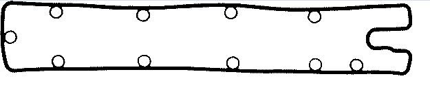 SUBAP KAPAK CONTASI EGZOZ YÖNÜ LASTİK P307-P406 2.0 16V 136HP-ROYAL H2558040-0249.A5