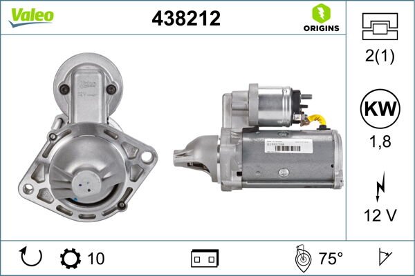 MARŞ MOTORU ASTRA H 1.3CDTI 05 CORSA C-D 1.3CDTI TS18E33-VALEO 438212-6202105-9098031-6202105