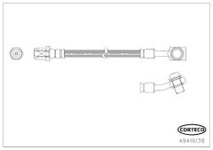 FREN HORTUMU ARKA MERCEDES W205 S205 C205 A205 W213 C238 C253 C257 N290-CORTECO 49416138-A0014204548
