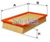 HAVA FİLTRESİ BMC MEGASTAR-SARDES SA460-51RS201213