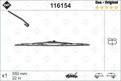 SILECEK SUPURGESI ON SAG 550mm MERCEDES VITO W638 97 03 SWF-VALEO 116154-A6388201045-A6388201445