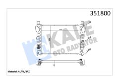 MOTOR SU RADYATORU MERCEDES S-CLASS W220 C215-KALE 351800-A2205000903