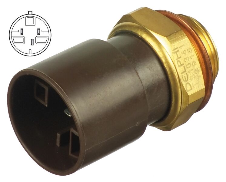 FAN MÜŞÜRÜ KLİMA VECTRA A ASTRA F OMEGA B CALIBRA CORSA B 1.0-1.2-DELPHI TS10341-90376209-1846325