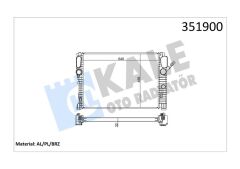 MOTOR SU RADYATORU MERCEDES C219 W211 S211-KALE 351900-A2115003102