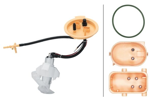 YAKIT BESLEME UNITESI BMW N47 B47 N57 F10 F06 F07 F11 F12 F13-HELLA-16117260648