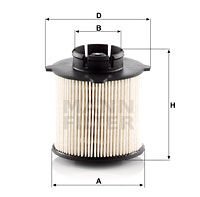 PU9001 x YAKIT FİLTRESİ OPEL MERIVA B 1.7 CDTI 100HP 05/10--MANN PU9001.1X-5818085-13263262
